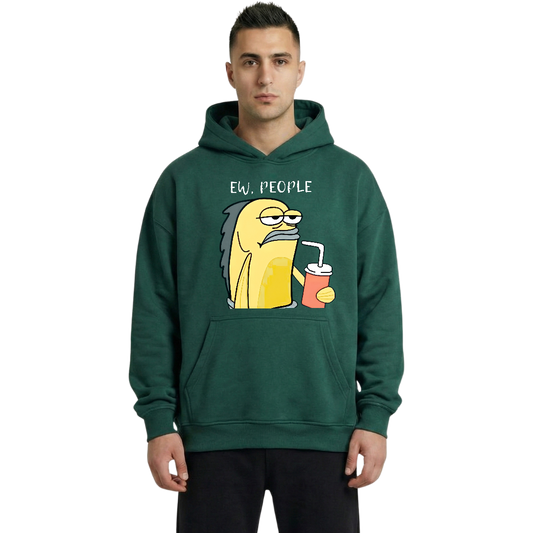 Ew, People Oversized Hoodie