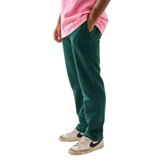 Essential Unisex Stight leg Sweatpants - Forest Green