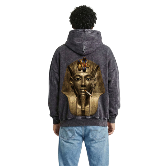Pharaohs: Kings of Legacy "Ramses" - Acid Wash Hoodie