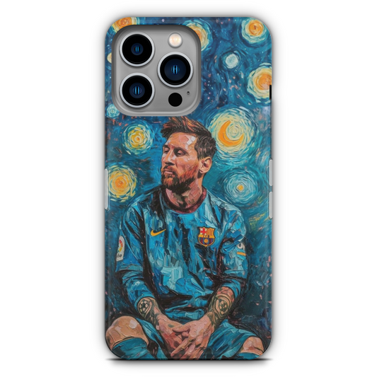 Messi Starry Night - Phone Case