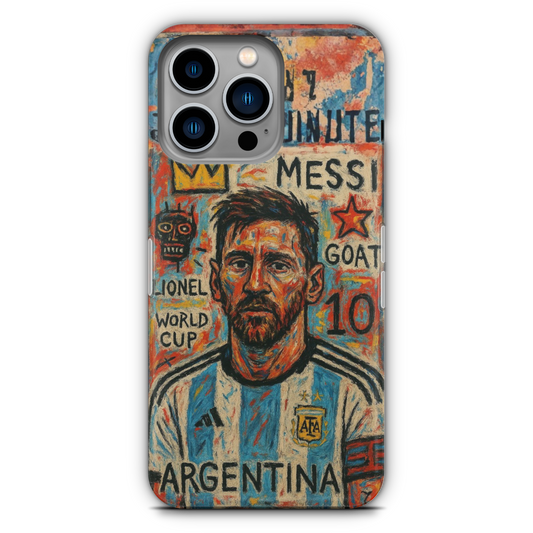 Messi Street Art - Phone Case