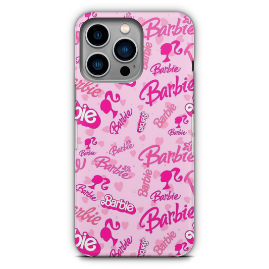 Barbie Pattern Pink - Phone Case