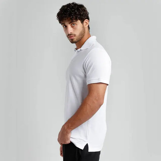 NYBD Everyday Polo T-Shirt in White