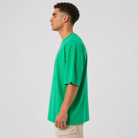 NYBD Summerweight Oversized T-Shirt in Green
